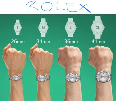 womens rolex sizes on wrist|rolex sizes chart.